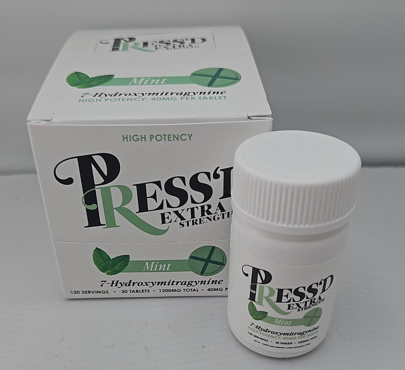 Press'd 7 Hydroxy 40mg 30ct Tablets