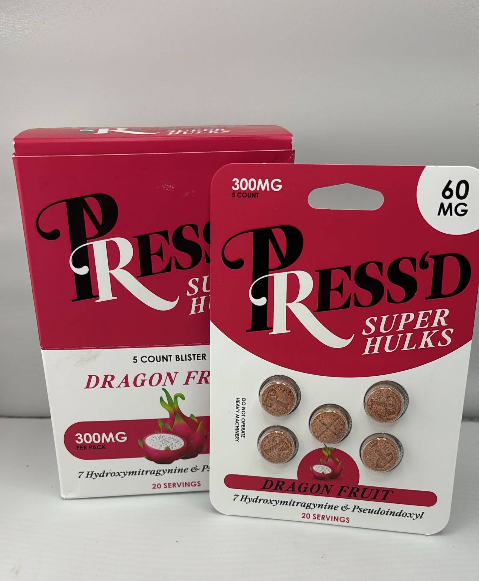 Pressd Super Hulks 60MG per Tablet