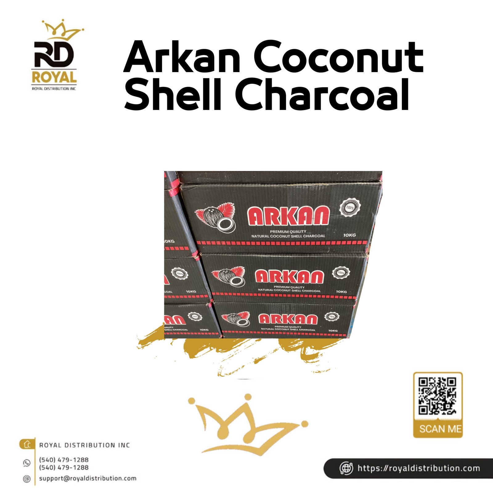 Arkan Coconut Shell Charcoal